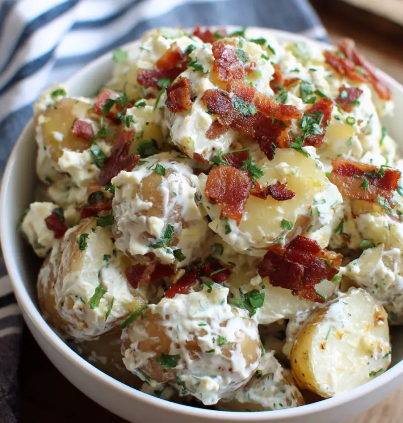 Bacon Ranch Potato Salad Recipe