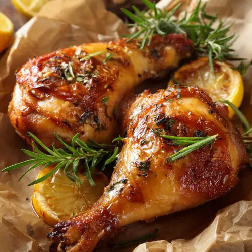 Baked Chicken Hindquarters Recipe