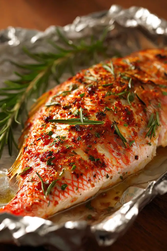Baked Red Snapper Recipe