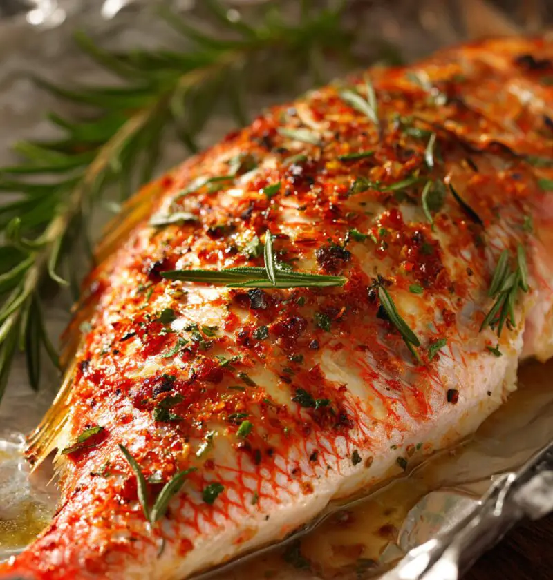 Baked Red Snapper Recipe