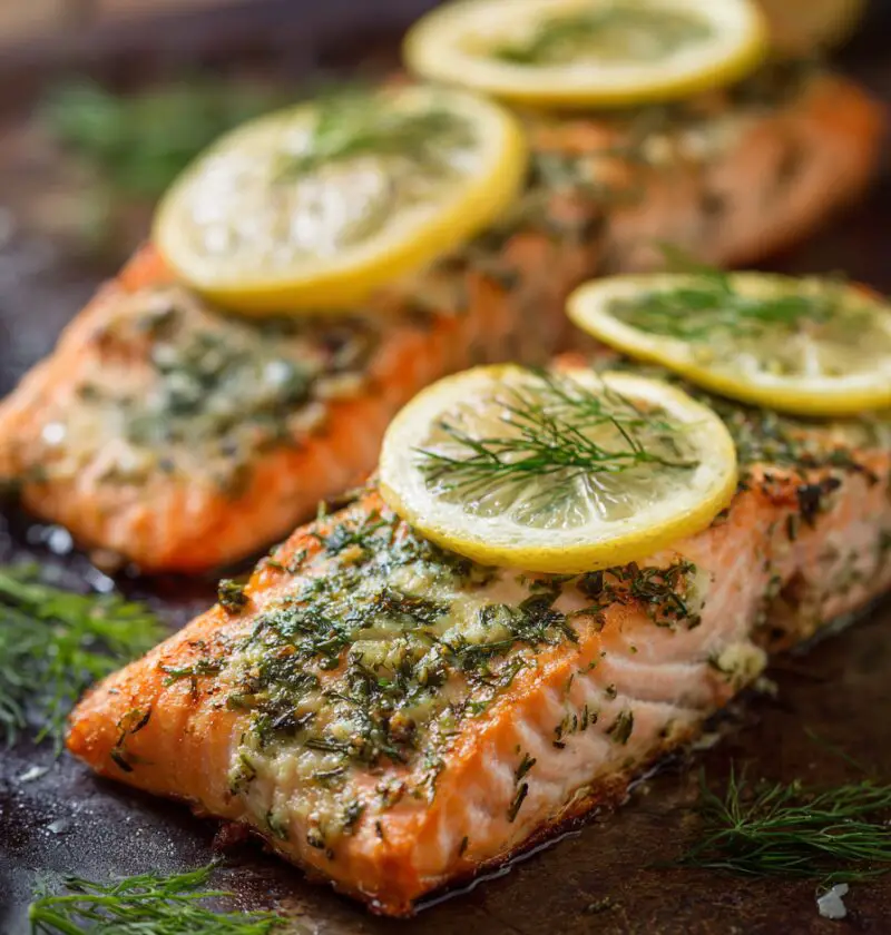Baked Salmon With Lemon Dill Recipe