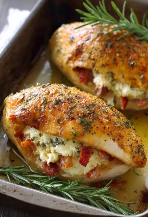 Baked Stuffed Chicken Breast Recipe