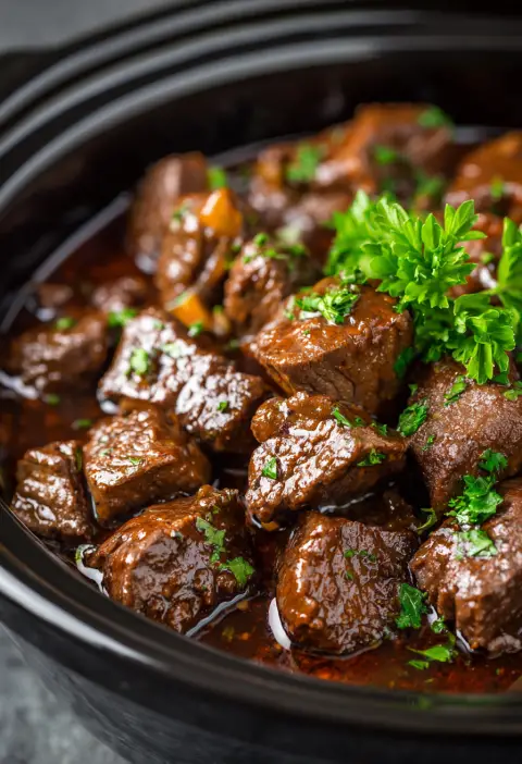 Beef Tips Crock Pot Recipe