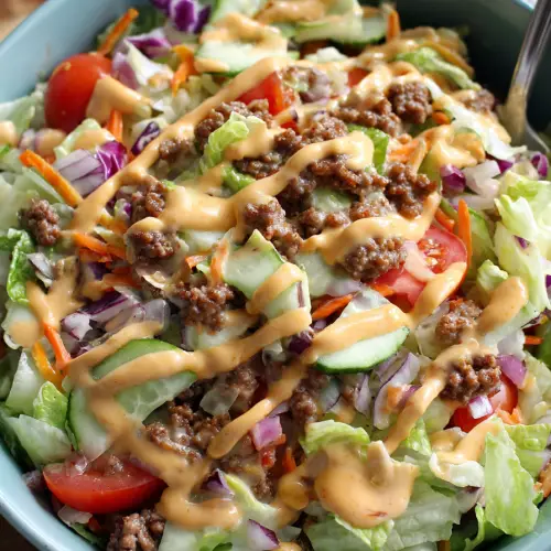 Big Mac Salad Recipe