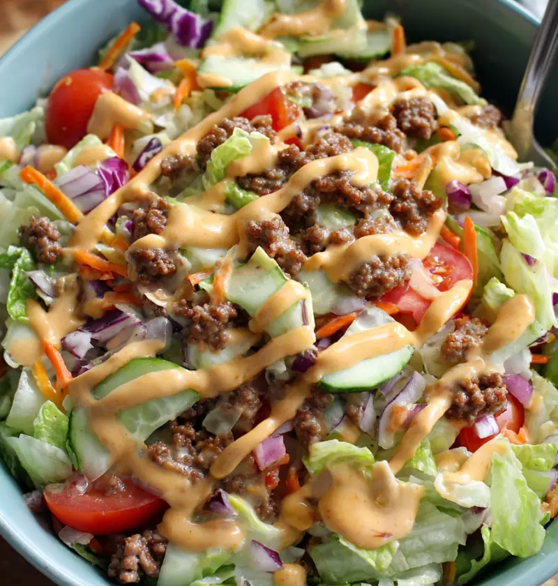 Big Mac Salad Recipe