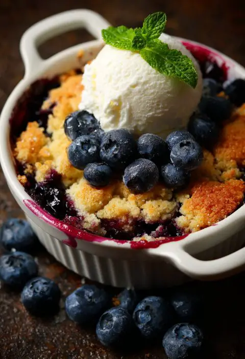 Blueberry Cobbler Recipe