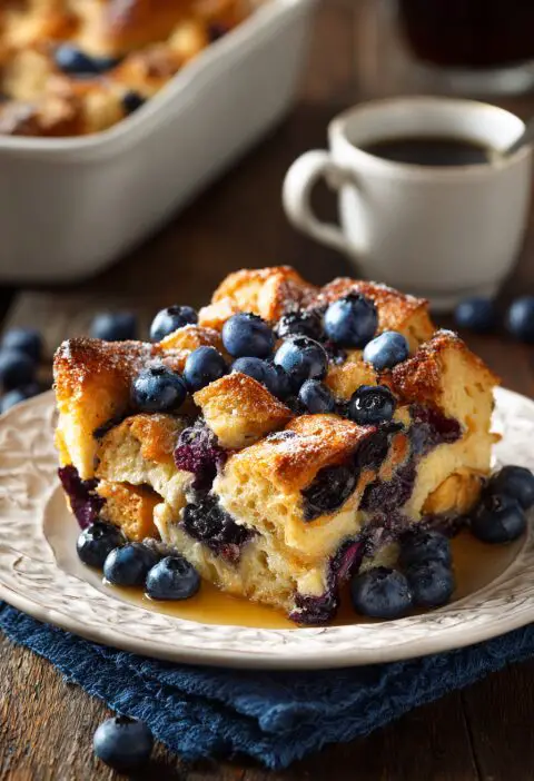 Blueberry French Toast Casserole Recipe