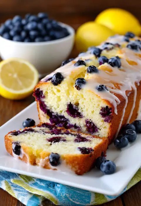 Blueberry Lemon Loaf Recipe