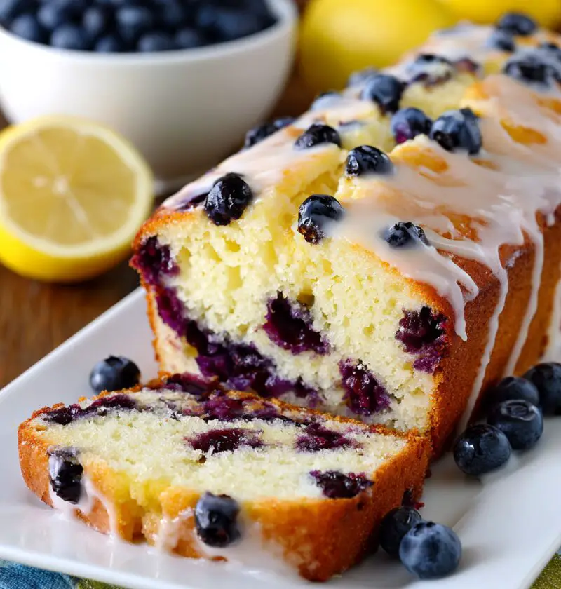 Blueberry Lemon Loaf Recipe