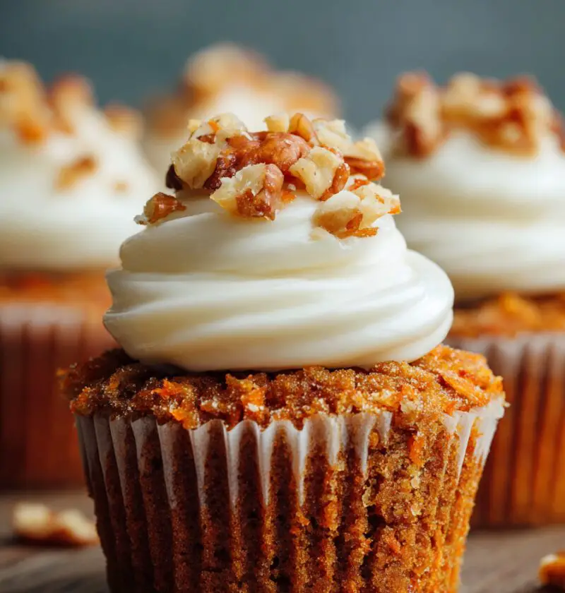 Carrot Cake Cupcakes Recipe