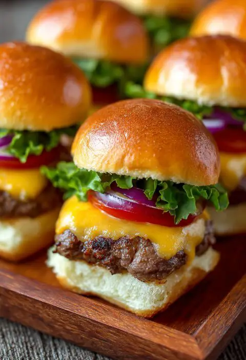 Cheeseburger Sliders Recipe
