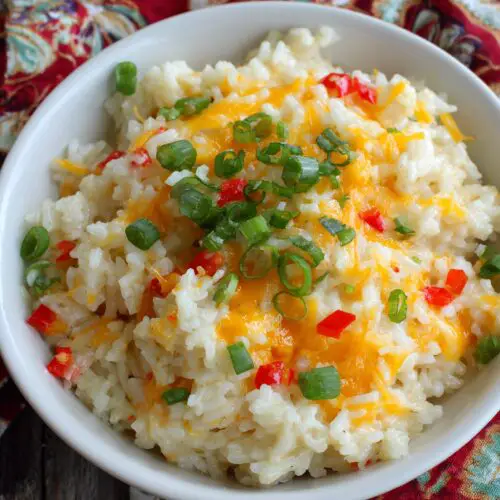 Cheesy Rice Recipe
