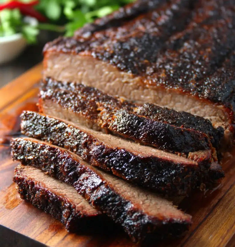 Coffee Rubbed Smoked Brisket Recipe
