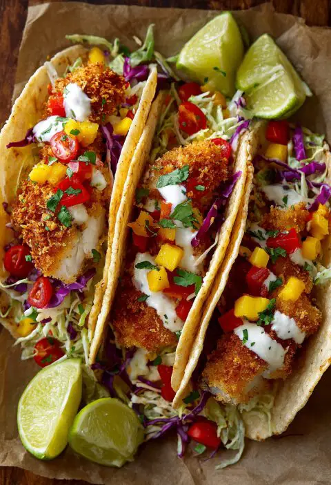 Crispy Fish Tacos Recipe