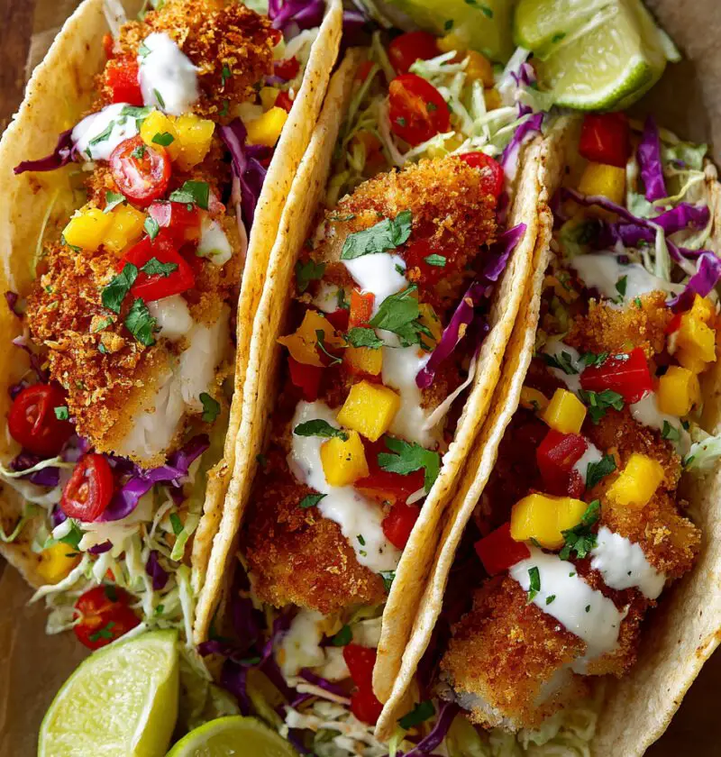 Crispy Fish Tacos Recipe