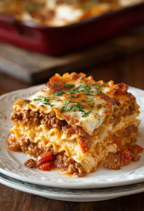 Easy Lasagna Recipe With Cottage Cheese
