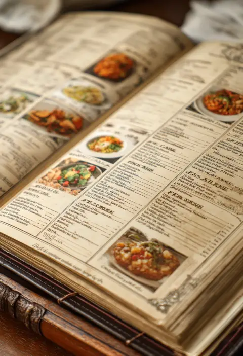 Famous Recipe Menu