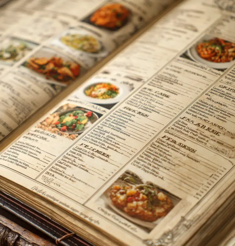 Famous Recipe Menu