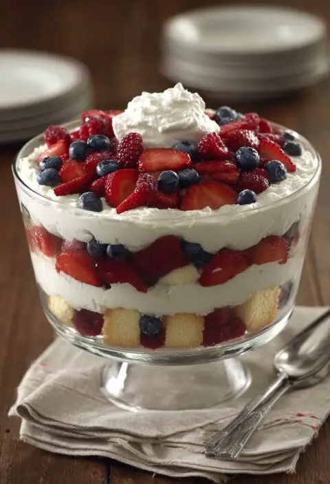 Fresh Berry Trifle Recipe