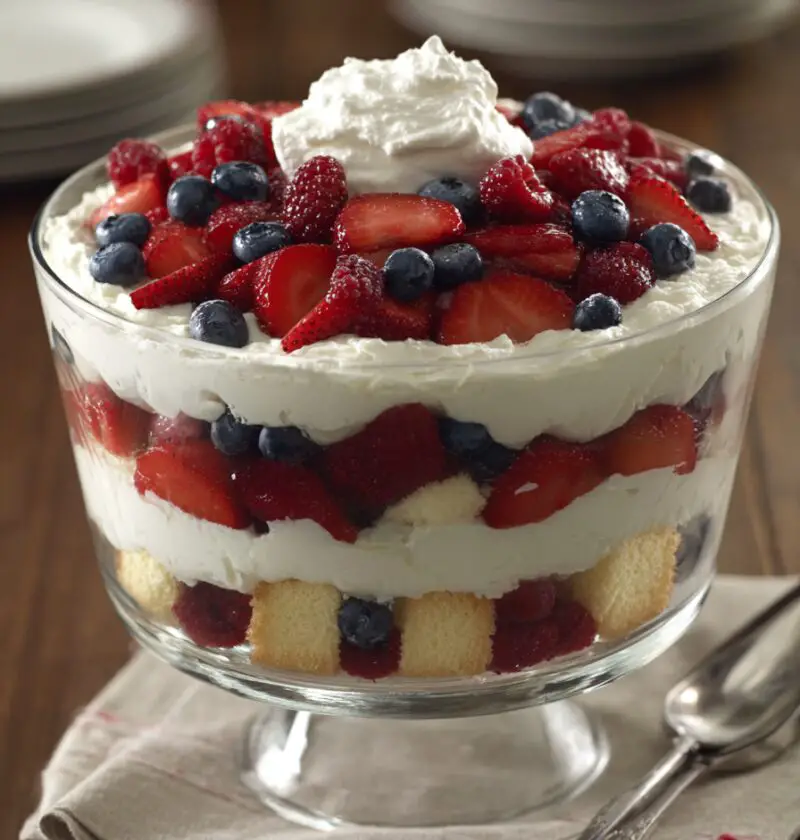 Fresh Berry Trifle Recipe