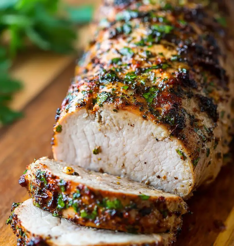 Garlic Herb Pork Tenderloin Recipe