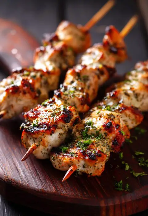 Grilled Chicken Skewers Recipe