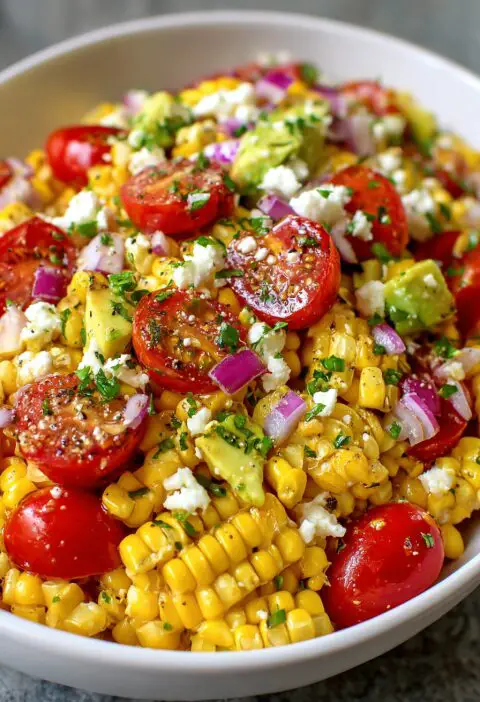 Grilled Corn Salad Recipe
