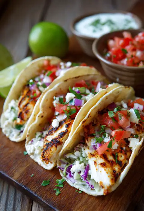 Grilled Fish Tacos Recipe