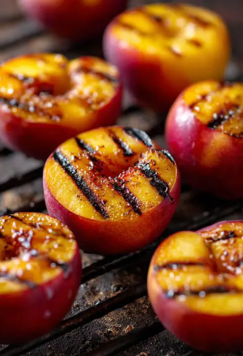 Grilled Peaches With Honey Recipe