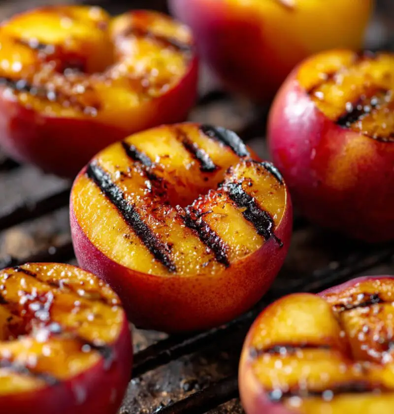 Grilled Peaches With Honey Recipe
