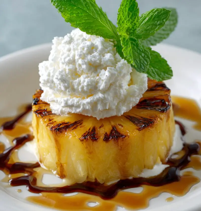 Grilled Pineapple Dessert Recipe