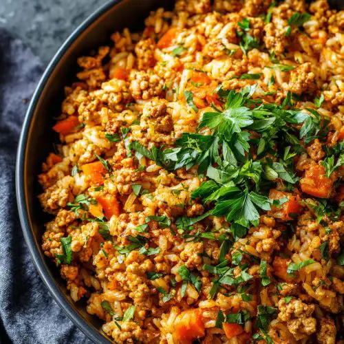 Ground Turkey And Rice Recipe