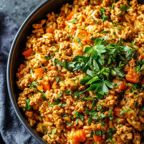 Ground Turkey And Rice Recipe