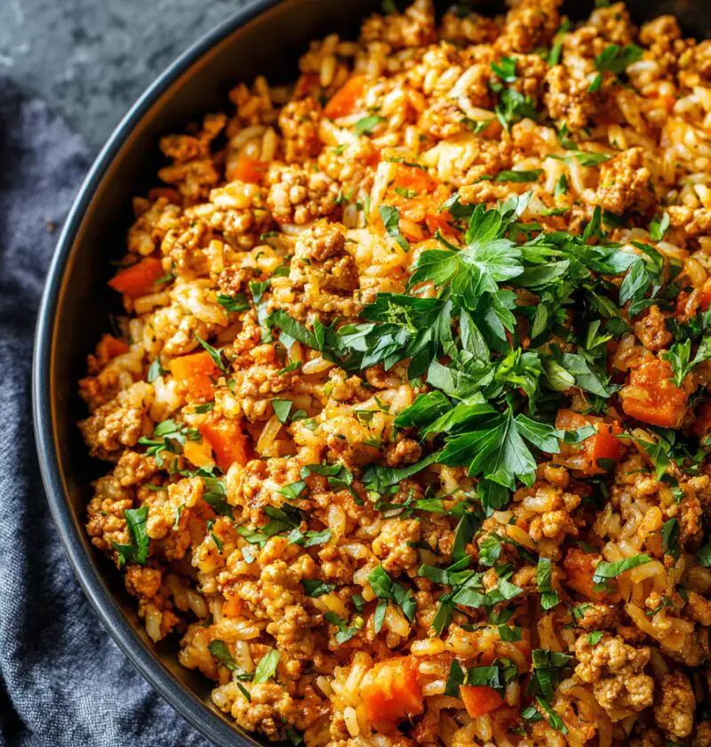 Ground Turkey And Rice Recipe