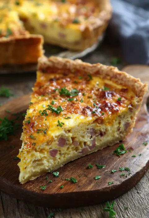 Ham And Cheese Quiche Recipe