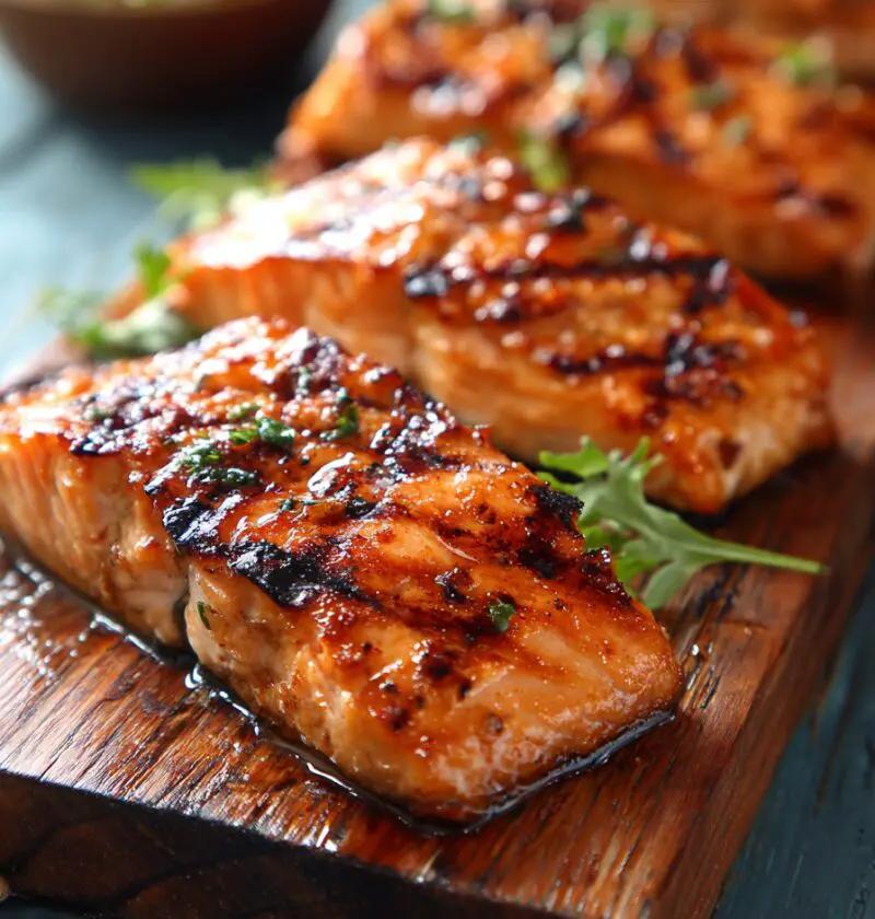 Honey Glazed Grilled Salmon Recipe