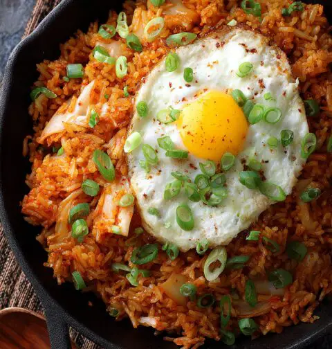Kimchi Fried Rice Recipe – Then and Now Recipes