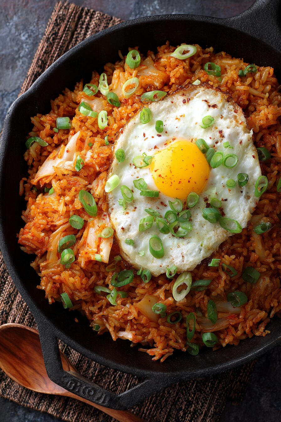 Kimchi Fried Rice Recipe – Then and Now Recipes