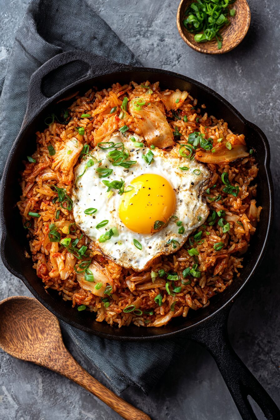 Kimchi Fried Rice Recipe – Then and Now Recipes
