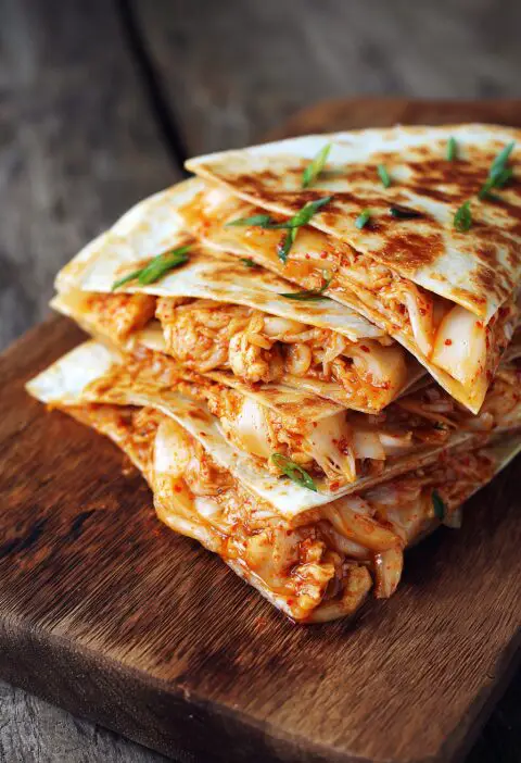 Kimchi Quesadilla Recipe