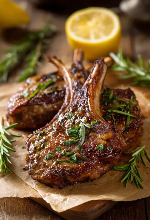 Lamb Chops With Rosemary Recipe