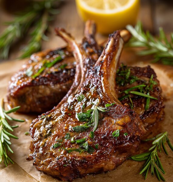 Lamb Chops With Rosemary Recipe – Then and Now Recipes