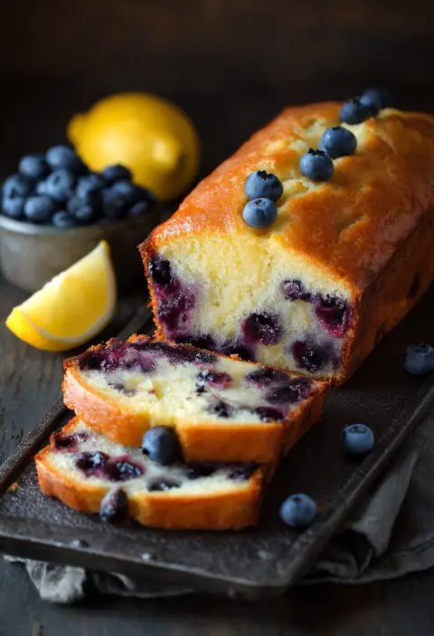Lemon Blueberry Bread Recipe