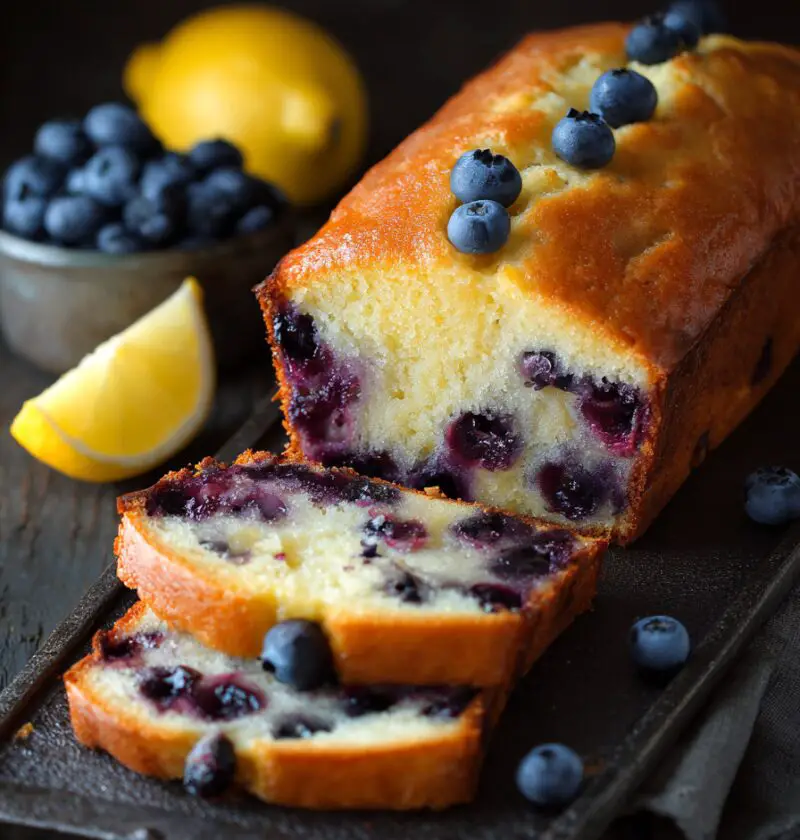 Lemon Blueberry Bread Recipe