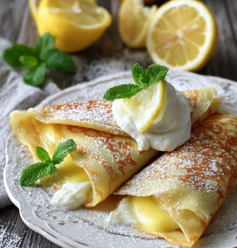 Lemon Crepes Recipe