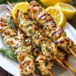 Honey Garlic Chicken Skewers Recipe