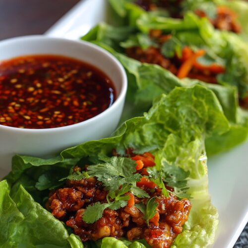 Lettuce Wrap Recipe With Gochujang Sauce
