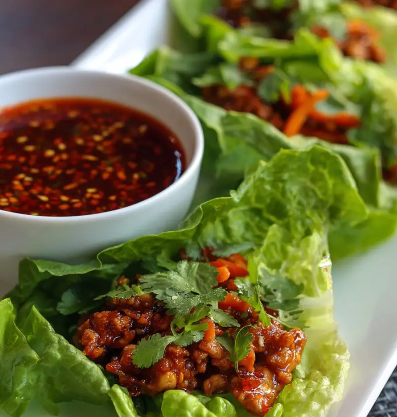 Lettuce Wrap Recipe With Gochujang Sauce