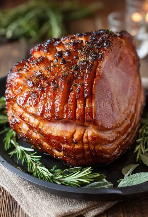 Maple Glazed Ham Recipe