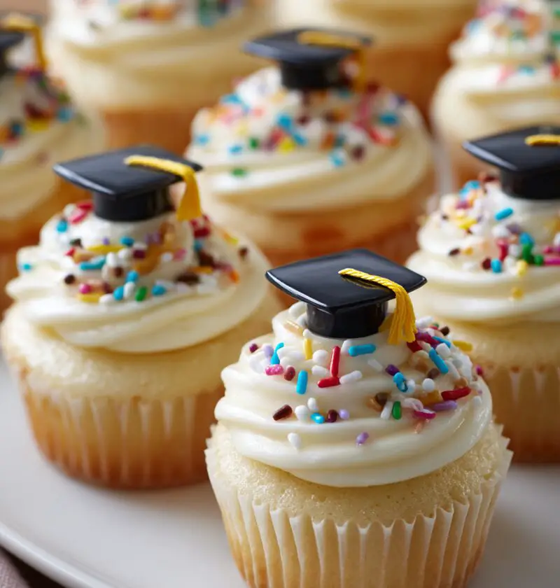 Mini Graduation Cupcakes Recipe